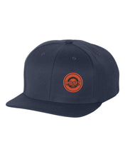 Load image into Gallery viewer, FLAT BRIM SNAPBACK HAT 110F - HOCKEY THROUGH THE AGES LOGO - LP