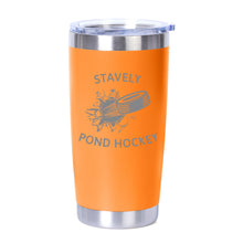 Load image into Gallery viewer, 20 OZ TUMBLER - STAVELY POND HOCKEY - LASER ENGRAVED