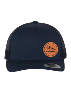 YUPOONG RETRO TRUCKER CAP - 6606 - TOWN OF CLARESHOLM - PATCH