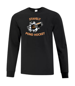 YOUTH COTTON LONG SLEEVE - ATC1015Y - STAVELY POND HOCKEY - HP
