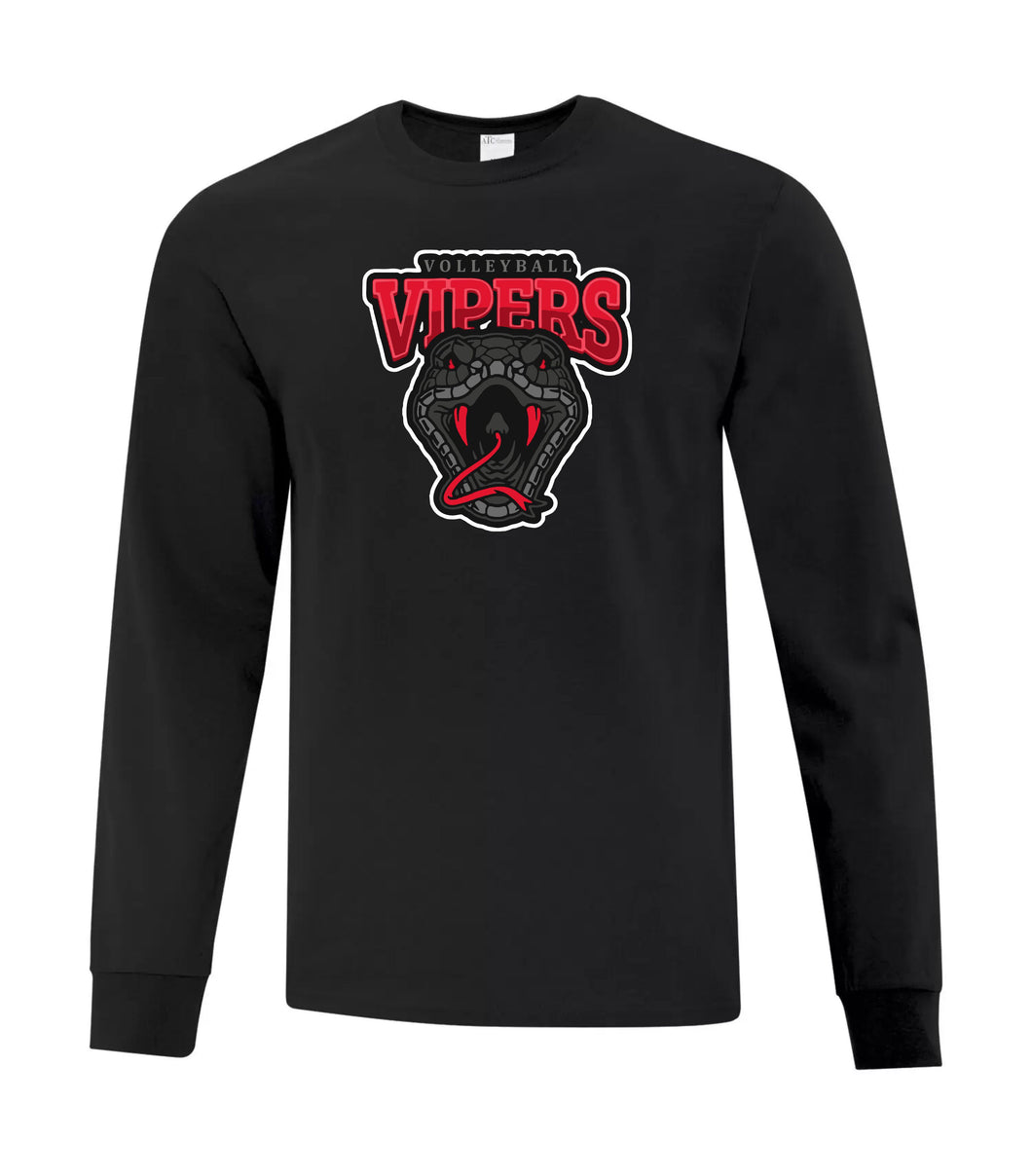 UNISEX COTTON LONG SLEEVE - ATC1015 - VULCAN VIPERS - HP