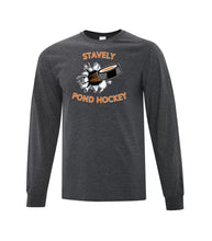 Load image into Gallery viewer, YOUTH COTTON LONG SLEEVE - ATC1015Y - STAVELY POND HOCKEY - HP
