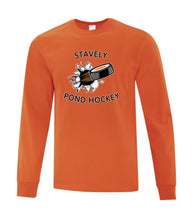 Load image into Gallery viewer, YOUTH COTTON LONG SLEEVE - ATC1015Y - STAVELY POND HOCKEY - HP