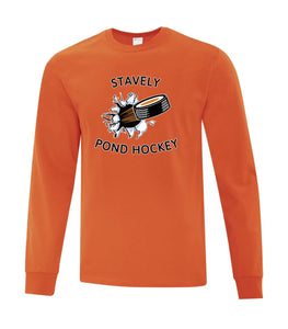 YOUTH COTTON LONG SLEEVE - ATC1015Y - STAVELY POND HOCKEY - HP