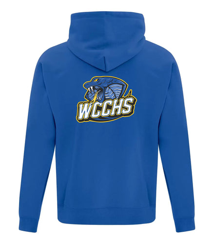 UNISEX EVERYDAY FLEECE HOODIE - ATCF2500 - WCCHS - HP FULL BACK