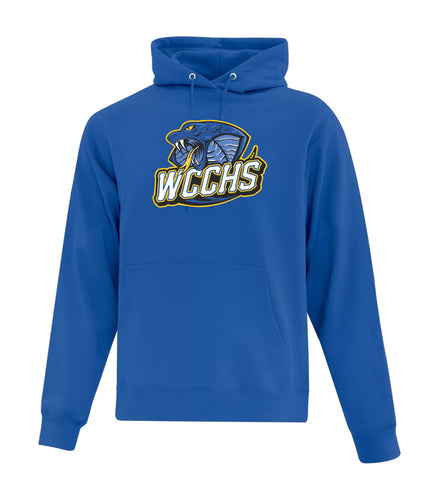UNISEX EVERYDAY FLEECE HOODIE - ATCF2500 - WCCHS - HP FULL FRONT
