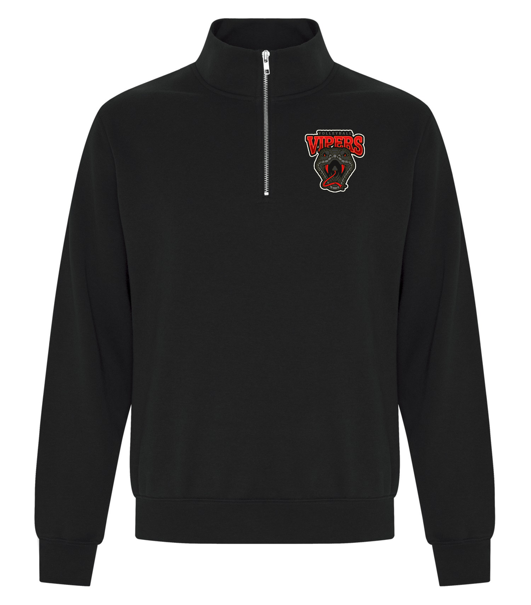 YOUTH FLUX 1/4 ZIP SWEATSHIRT - L0545Y - VULCAN VIPERS - EMB