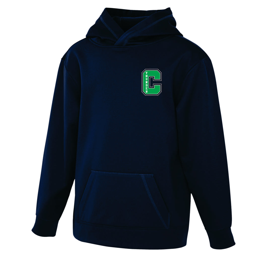 GAME DAY EMBROIDERED HOODIE- YOUTH