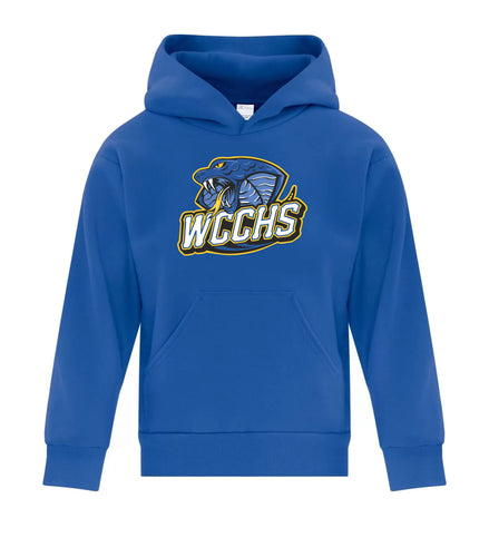 YOUTH EVERYDAY FLEECE HOODIE - ATCY2500 - WCCHS - HP FULL FRONT