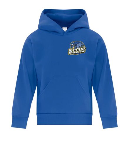 YOUTH EVERYDAY FLEECE HOODIE - ATCY2500 - WCCHS - HP LEFT CHEST