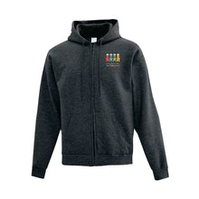 Load image into Gallery viewer, UNISEX EVERYDAY FLEECE FULL ZIP HOODIE - ATCF2600 - ALBERTA CHILDREN'S HOSPITAL NST - EMB