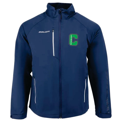 BAUER TRACK JACKET- YOUTH THUNDER - EMB