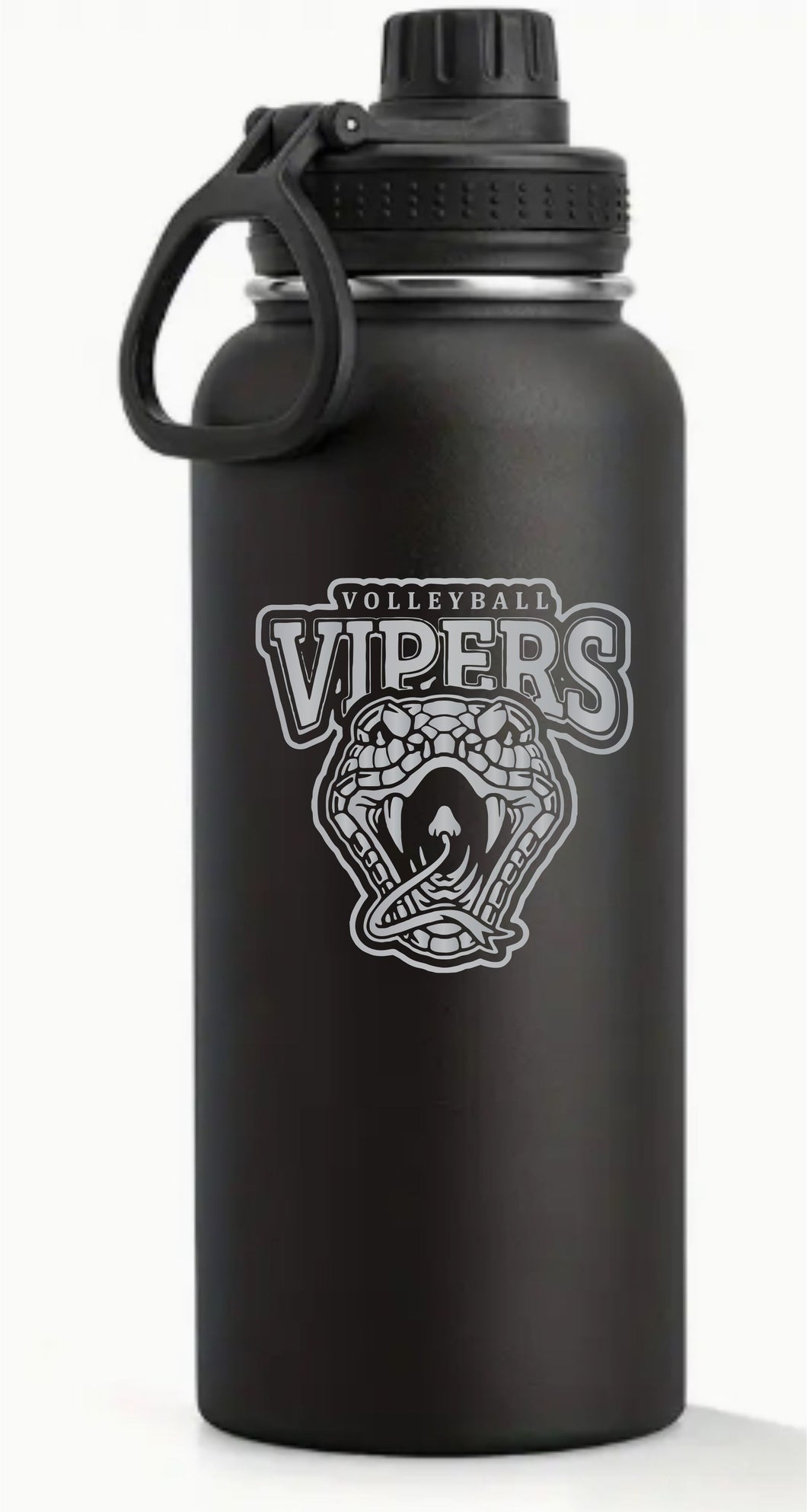 40oz. THERMOFLASK WATER BOTTLE - VULCAN VIPERS - LASER ENGRAVED