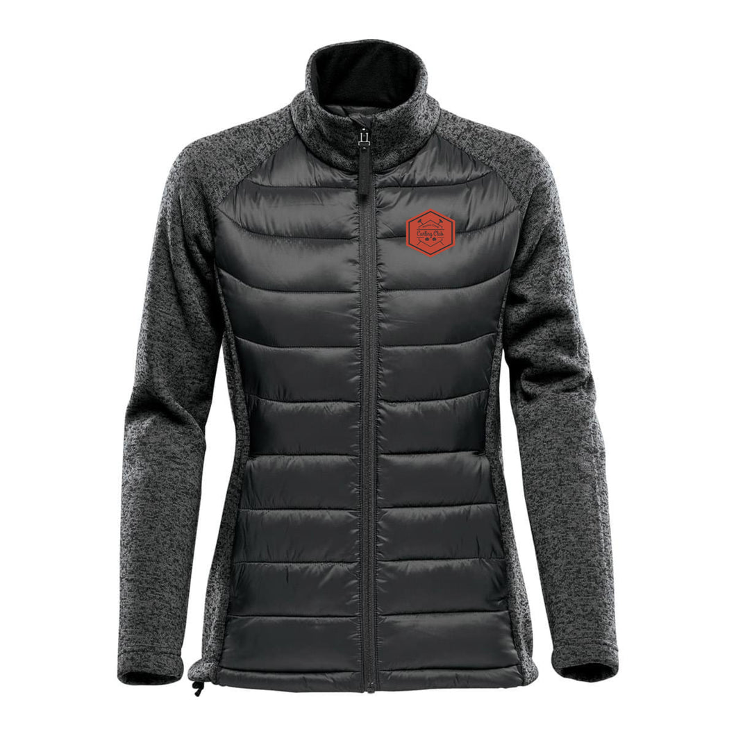 WOMEN'S NARVIK HYBRID JACKET - BRX-1W - PC CURLING CLUB - PATCH