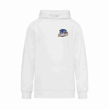 Load image into Gallery viewer, YOUTH PERFORMANCE HOODIE - ATCY2100 - CLARESHOLM COBRAS FOOTBALL - HP LEFT CHEST
