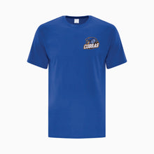 Load image into Gallery viewer, UNISEX COTTON TSHIRT - ATC1000 - CLARESHOLM COBRAS FOOTBALL - HP LEFT CHEST