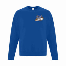 Load image into Gallery viewer, UNISEX CREWNECK SWEATSHIRT - ATCF2400 - CLARESHOLM COBRAS FOOTBALL - HP LEFT CHEST
