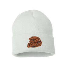 Load image into Gallery viewer, CUFFED TOQUE - SP12 - CLARESHOLM COBRAS FOOTBALL - EMB or PATCH