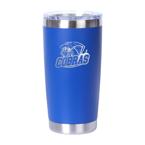 20oz. TRAVEL MUG - CLARESHOLM COBRAS FOOTBALL- LASER ENGRAVE