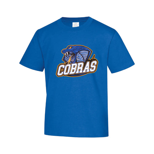UNISEX RING SPUN COTTON TSHIRT - ATC2000 - CLARESHOLM COBRAS FOOTBALL - HP