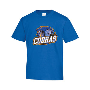 UNISEX RING SPUN COTTON TSHIRT - ATC2000 - CLARESHOLM COBRAS FOOTBALL - HP