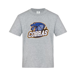 UNISEX RING SPUN COTTON TSHIRT - ATC2000 - CLARESHOLM COBRAS FOOTBALL - HP