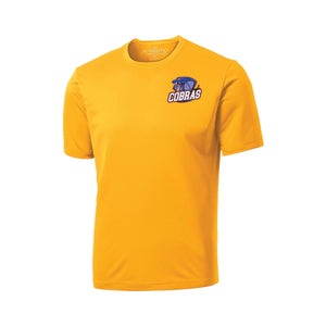 UNISEX PRO TEAM SHORT SLEEVE TSHIRT - S350 - CLARESHOLM COBRAS FOOTBALL - HP