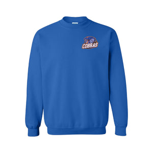 UNISEX CREWNECK SWEATSHIRT - 18000 - CLARESHOLM COBRAS FOOTBALL - HP