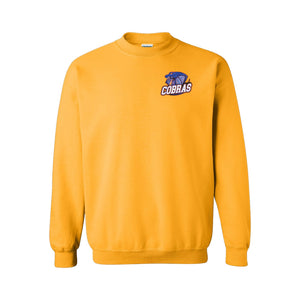 UNISEX CREWNECK SWEATSHIRT - 18000 - CLARESHOLM COBRAS FOOTBALL - HP