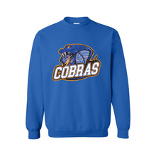 Load image into Gallery viewer, UNISEX CREWNECK SWEATSHIRT - 18000 - CLARESHOLM COBRAS FOOTBALL - HP