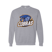 Load image into Gallery viewer, UNISEX CREWNECK SWEATSHIRT - 18000 - CLARESHOLM COBRAS FOOTBALL - HP