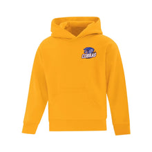 Load image into Gallery viewer, YOUTH EVERYDAY FLEECE HOODIE - ATCY2500 - CLARESHOLM COBRAS FOOTBALL - HP LEFT CHEST
