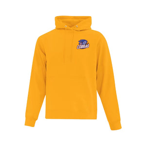 UNISEX EVERYDAY FLEECE HOODIE - ATCF2500 - CLARESHOLM COBRAS FOOTBALL - HP LEFT CHEST