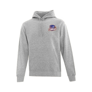 UNISEX EVERYDAY FLEECE HOODIE - ATCF2500 - CLARESHOLM COBRAS FOOTBALL - HP LEFT CHEST