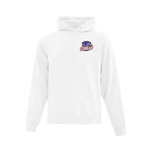 UNISEX EVERYDAY FLEECE HOODIE - ATCF2500 - CLARESHOLM COBRAS FOOTBALL - HP LEFT CHEST