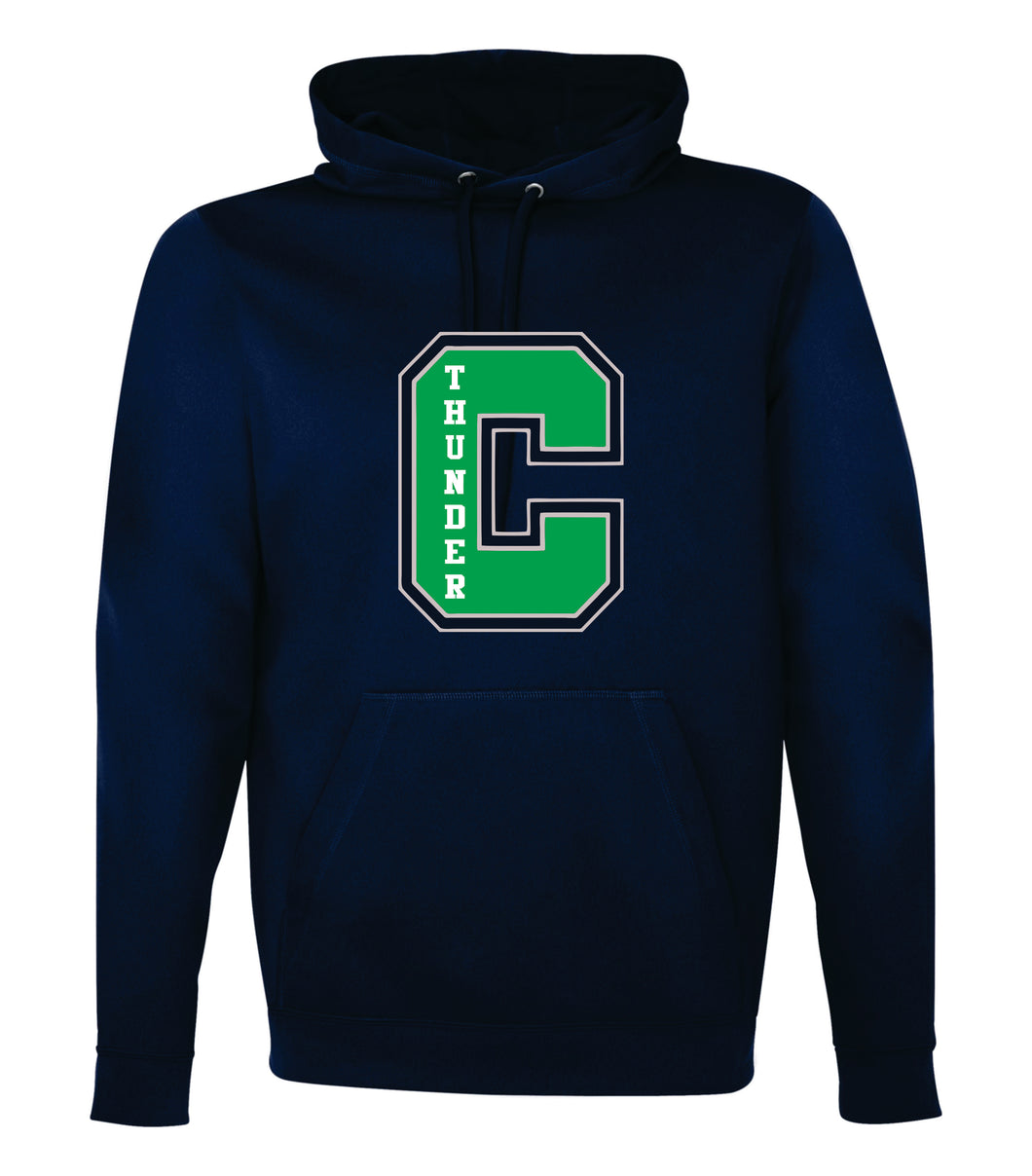 GAME DAY HOODIE F2005- THUNDER ADULT- HP