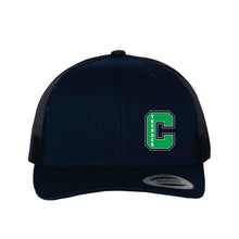Load image into Gallery viewer, YP CLASSICS RETRO TRUCKER CAP - 6606 - CLARESHOLM THUNDER - EMB or PATCH