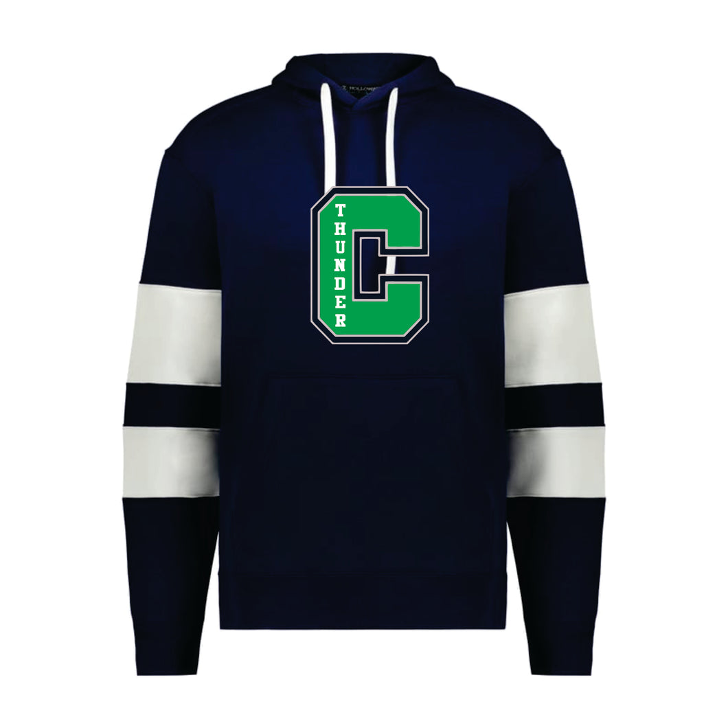 UNISEX HOLLOWAY JACKSON WAY HOODIE - 229576 - CLARESHOLM THUNDER - HP