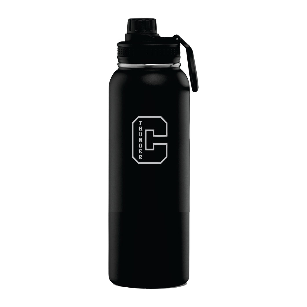 40oz. THERMOFLASK WATER BOTTLE - CLARESHOLM THUNDER - LASER ENGRAVE