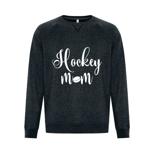 UNISEX VINTAGE CREWNECK SWEATSHIRT- F2046 - HOCKEY MOM - HP