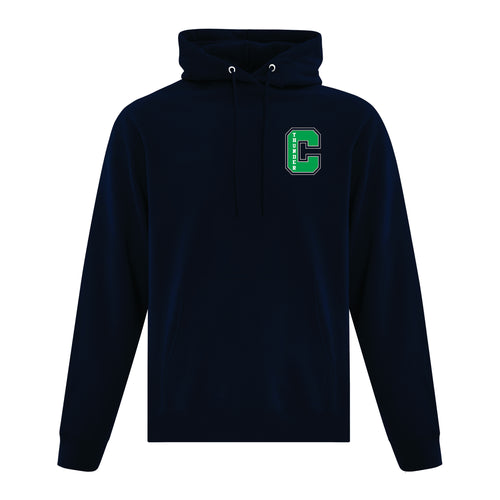 UNISEX EVERYDAY FLEECE HOODIE - ATCF2500 - CLARESHOLM THUNDER - EMB or HP