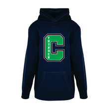 Load image into Gallery viewer, YOUTH GAME DAY HOODED SWEATSHIRT - Y2005 - CLARESHOLM THUNDER - EMB or HP