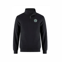 Load image into Gallery viewer, UNISEX FLUX 1/4 ZIP SWEATSHIRT - L00545 - CNP THUNDER - WOVEN PATCH