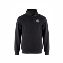 Load image into Gallery viewer, UNISEX FLUX 1/4 ZIP SWEATSHIRT - L00545 - CNP THUNDER - WOVEN PATCH