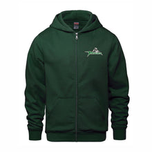 Load image into Gallery viewer, UNISEX SURFER FULL ZIP HOODIE - L00555 - CNP THUNDER - EMB
