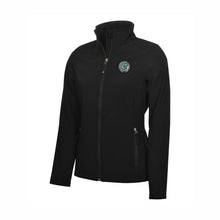 Load image into Gallery viewer, LADIES COAL HARBOUR SOFT SHELL JACKET - L7603 - CNP THUNDER - WOVEN PATCH