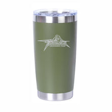 Load image into Gallery viewer, 20oz. TRAVEL MUG - CNP THUNDER - LASER ENGRAVE "THUNDER" LOGO