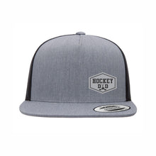 Load image into Gallery viewer, YP CLASSICS TRUCKER HAT - 6006 - HOCKEY DAD - PATCH