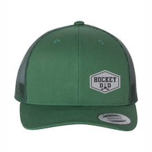 Load image into Gallery viewer, YP CLASSICS RETRO TRUCKER HAT - 6606 - HOCKEY DAD - PATCH