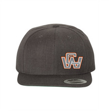 Load image into Gallery viewer, YP CLASSICS 6089M FLATBRIM HAT - CHINOOK WEST BASEBALL - PATCH or EMB